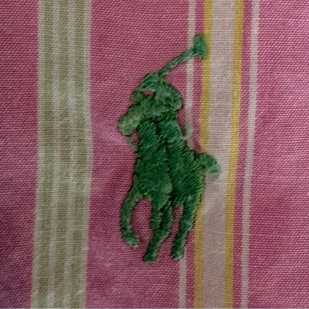 Ralph Lauren Pink Striped Shirt - Picture 3 of 4